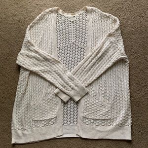 Cream cardigan